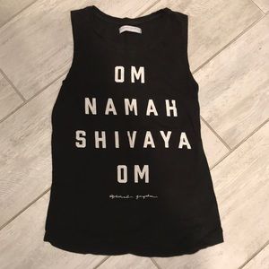 Like new, black Spiritual Gangster tank, size med.